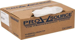 PRO-SOURCE - 0.6 mil Thick, Household/Office Trash Bags - 24" Wide x 31" High, Clear - A1 Tooling