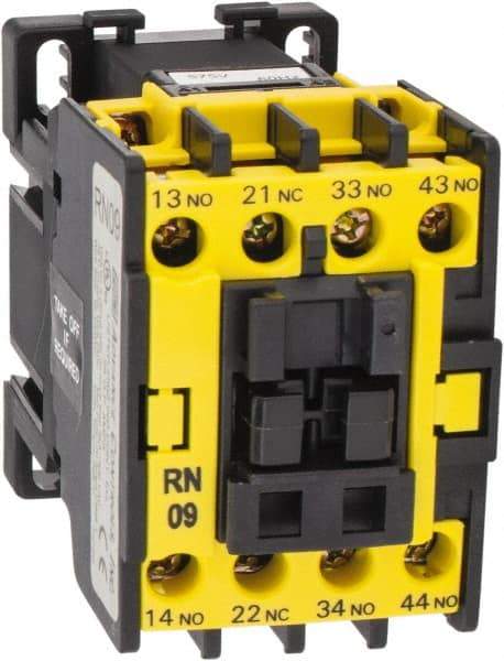 ACI - 4 Pole, 3NO/NC, 575 VAC Control Relay - 24 Amps, 600 VAC - A1 Tooling