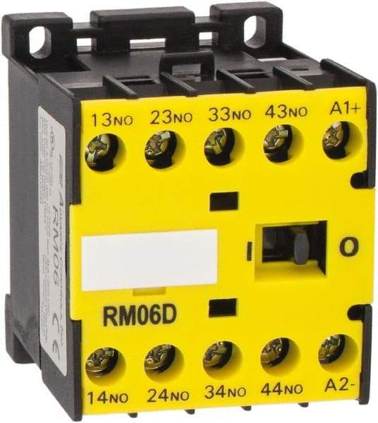 ACI - 4 Pole, 4NO, 110 VAC Control Relay - 16 Amps, 600 VDC - A1 Tooling