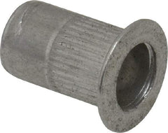 RivetKing - #10-32, 0.02 to 0.13" Grip, 19/64" Drill, Aluminum Standard Rivet Nut - Uncoated, Countersunk Head - A1 Tooling