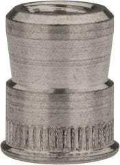 RivetKing - #10-32 UNC, Uncoated, Aluminum Knurled Rivet Nut Inserts - 0.297" to 0.302" Grip, 9/32" Drill Size - A1 Tooling