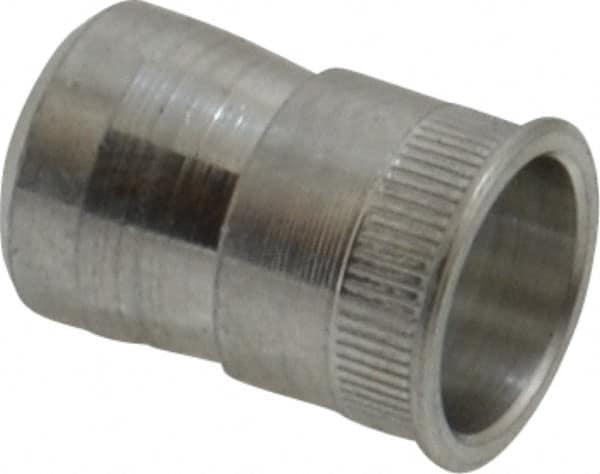 RivetKing - #8-32 UNC, Uncoated, Aluminum Knurled Rivet Nut Inserts - 0.266" to 0.271" Grip, 1/4" Drill Size - A1 Tooling