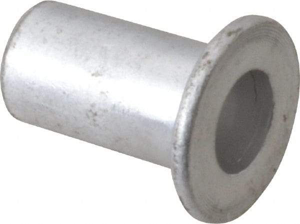 RivetKing - 5/16-18, 0.03 to 0.125" Grip, Aluminum Standard Rivet Nut - Uncoated, Drill Size Letter Z, Round Head - A1 Tooling