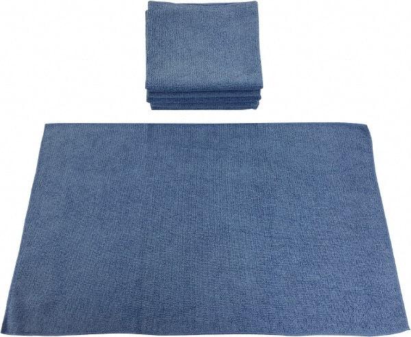 PRO-SOURCE - Reusable Microfiber Wipes - Packet, 16" x 24" Sheet Size, Blue - A1 Tooling