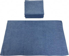 PRO-SOURCE - Reusable Microfiber Wipes - Packet, 16" x 24" Sheet Size, Blue - A1 Tooling