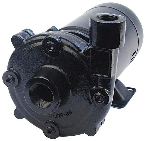 Pentair - ODP Motor, 208-230/460 Volt, 3 Phase, 1/2 HP, Cast Iron Straight Pump - 1-1/4 Inch Inlet, 1 Inch Outlet, 82 Max Head psi, Bronze Impeller, Cast Iron Shaft, Viton Seal, 82 Ft. Shut Off - A1 Tooling