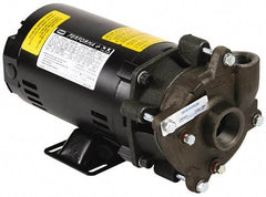 Pentair - ODP Motor, 208-230/460 Volt, 3 Phase, 1/2 HP, Cast Iron Straight Pump - 1-1/4 Inch Inlet, 1 Inch Outlet, 42 Max Head psi, Bronze Impeller, Cast Iron Shaft, Buna-N Seal, 42 Ft. Shut Off - A1 Tooling