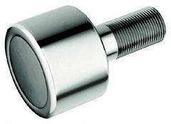 Accurate Bushing - 1-3/4" Roller Diam x 1-3/16" Width, 3/4" Stud Diam x 1-3/4" Length, Plain Load Roller - Steel, 7/8" Thread Length, 3/4-16 Thread, 2,520 Lb Dynamic Cap, 1,370 Lb Static Cap - A1 Tooling