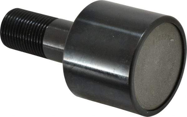 Accurate Bushing - 2" Roller Diam x 1-11/16" Width, 7/8" Stud Diam x 2" Length, Plain Load Roller - Steel, 1-1/8" Thread Length, 7/8-14 Thread, 3,490 Lb Dynamic Cap, 2,000 Lb Static Cap - A1 Tooling