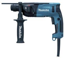 Makita - 110 Volt SDS Plus Chuck Electric Rotary Hammer - 0 to 5,000 BPM, 0 to 1,500 RPM, Reversible - A1 Tooling