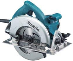 Makita - 15 Amps, 7-1/4" Blade Diam, 5,800 RPM, Electric Circular Saw - 120 Volts, 10' Cord Length, 5/8" Arbor Hole, Right Blade - A1 Tooling