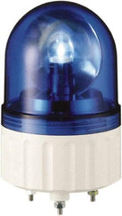 Schneider Electric - 12 VAC/VDC, 250 mAmp, Rotating Beacon LED Light - Surface Mounted, 5.81 Inch High, 84mm Diameter, 138 Flashes per min - A1 Tooling