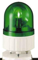 Schneider Electric - 12 VAC/VDC, 250 mAmp, Rotating Beacon LED Light - Surface Mounted, 5.81 Inch High, 84mm Diameter, 138 Flashes per min - A1 Tooling