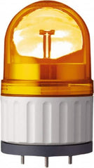 Schneider Electric - 24 VAC/VDC, 125 mAmp, Rotating Beacon LED Light - Surface Mounted, 5.81 Inch High, 84mm Diameter, 138 Flashes per min - A1 Tooling