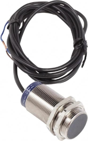 Telemecanique Sensors - NPN, PNP, 10mm Detection, Cylinder, Inductive Proximity Sensor - 2 Wires, IP68, IP69, 24 to 240 VAC/VDC, M30x1.5 Thread, 62mm Long - A1 Tooling