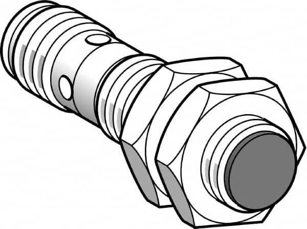 Telemecanique Sensors - NPN, PNP, NC, 10mm Detection, Cylinder, Inductive Proximity Sensor - 2 Wires, IP67, IP69, 12 to 24 VDC, M30x1.5 Thread, 55mm Long - A1 Tooling