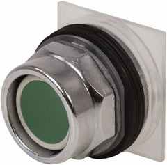 Schneider Electric - 30mm Mount Hole, Extended Straight, Pushbutton Switch Only - Green Pushbutton, Momentary (MO) - A1 Tooling