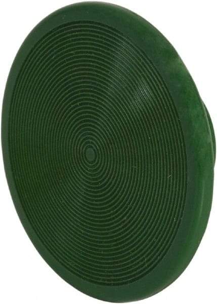 Schneider Electric - Extended Mushroom Head Pushbutton Switch 2-1/4" Screw-On Knob - Green, Round Button, Nonilluminated - A1 Tooling