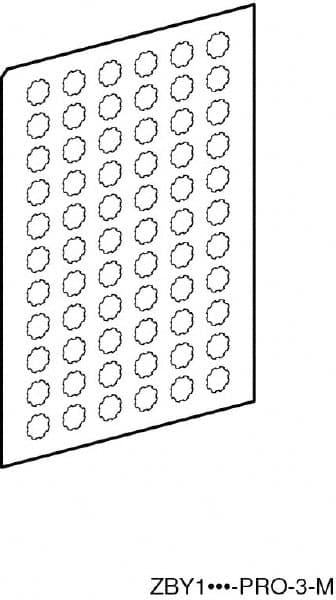 Schneider Electric - Round, Legend Plate Insert - I - A1 Tooling