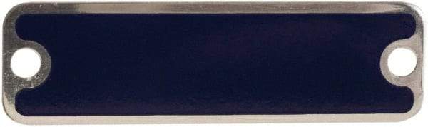 Schneider Electric - Aluminum Legend Plate - Blank - Blue Background, 1.22 Inch Hole Diameter - A1 Tooling