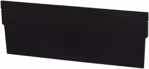 LEWISBins+ - 10" Wide x 3-1/2" High, Black Bin Divider - Use with LEWISBins+ - SB1211-4, SB1811-4, SB2411-4 - A1 Tooling