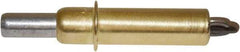 Zephyr Tool Group - #10 3/16" Pin Diam, Brass Cleco Fastener - Standard Length, 1/4 to 1/2" Grip - A1 Tooling