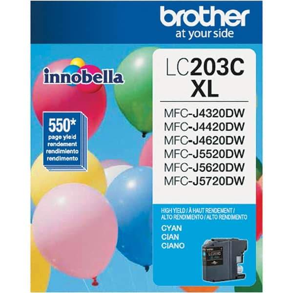 Brother - Cyan Ink Cartridge - Use with Brother MFC-J460DW, J480DW, J485DW, J680DW, J880DW, J885DW, J4320DW, J4420DW, J4620DW, J5520DW, J5620DW, J5720DW - A1 Tooling