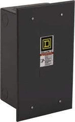 Square D - 1 NEMA Rated, 10 Pole, Electrically Held Lighting Contactor - 20 A (Tungsten), 30 A (Fluorescent), 110 VAC at 50 Hz, 120 VAC at 60 Hz, 10NO Contact Configuration - A1 Tooling