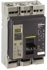 Square D - 600 Amp, 600 VAC, 3 Pole, Panel Mount Molded Case Circuit Breaker - Electronic Trip, Multiple Breaking Capacity Ratings, 3/0 AWG - A1 Tooling