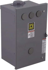 Square D - 3R NEMA Rated, 4 Pole, Electrically Held Lighting Contactor - 20 A (Tungsten), 30 A (Fluorescent), 110 VAC at 50 Hz, 120 VAC at 60 Hz, 4NO Contact Configuration - A1 Tooling