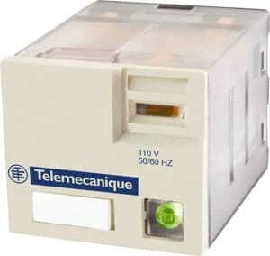 Schneider Electric - 3,750 VA Power Rating, Electromechanical Plug-in General Purpose Relay - 15 Amp at 250 VAC & 28 VDC, 3CO, 24 VDC - A1 Tooling