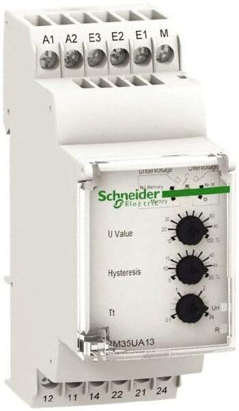 Schneider Electric - 2NO/2NC, 24-240 VAC/DC Control Relay - DIN Rail Mount - A1 Tooling