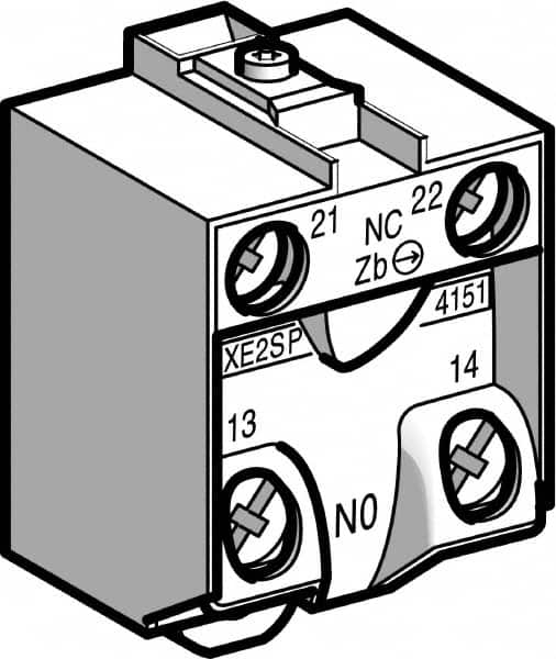 Telemecanique Sensors - NO/NC, Electrical Switch Contact Block - A1 Tooling