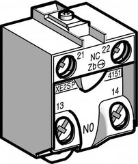 Telemecanique Sensors - NO/NC, Electrical Switch Contact Block - A1 Tooling