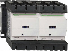 Schneider Electric - 3 Pole, 110 Coil VAC at 50/60 Hz, 115 Amp at 440 VAC, Reversible IEC Contactor - 3 Phase hp: 100 at 575/600 VAC, 30 at 200/208 VAC, 40 at 230/240 VAC, 75 at 460/480 VAC - A1 Tooling