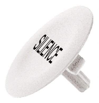 Schneider Electric - Flush Pushbutton Switch Cap - White, Round Button, Nonilluminated - A1 Tooling