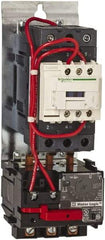 Schneider Electric - 120 Coil VAC, 45 Amp, NEMA Size 2, Nonreversible Open Enclosure NEMA Motor Starter - 3 Phase hp: 10 at 200 VAC, 15 at 230 VAC, 25 at 460 VAC, 25 at 575 VAC - A1 Tooling