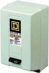 Square D - 3 Pole, 220 Coil VAC at 50 Hz, 240 Coil VAC at 60 Hz, 90 Amp NEMA Contactor - NEMA 1 Enclosure, 50 Hz at 220 VAC and 60 Hz at 240 VAC - A1 Tooling