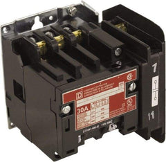 Square D - No Enclosure, 4 Pole, Electrically Held Lighting Contactor - 30 A (Tungsten), 208 VAC at 60 Hz - A1 Tooling