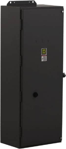 Square D - 3 Pole, 110 Coil VAC at 50 Hz and 120 Coil VAC at 60 Hz, 270 Amp NEMA Contactor - NEMA 1 Enclosure, 50 Hz at 110 VAC and 60 Hz at 120 VAC - A1 Tooling