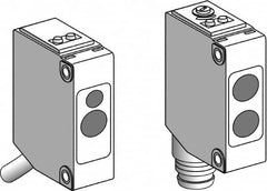 Telemecanique Sensors - M8 Connector, 15m Nominal Distance, Shock and Vibration Resistant, Through Beam Photoelectric Sensor - 12 to 24 VDC, 1000 Hz, PBT, 20mm Long x 11mm Wide x 43mm High - A1 Tooling