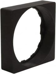 Schneider Electric - Pushbutton Switch Square Trim - Black, Round Button - A1 Tooling