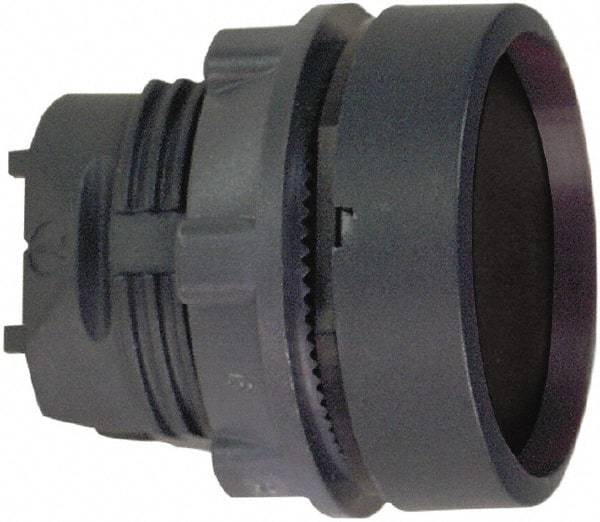 Schneider Electric - 22mm Mount Hole, Flush, Pushbutton Switch Only - Round, Black Pushbutton, Nonilluminated, Maintained (MA) - A1 Tooling