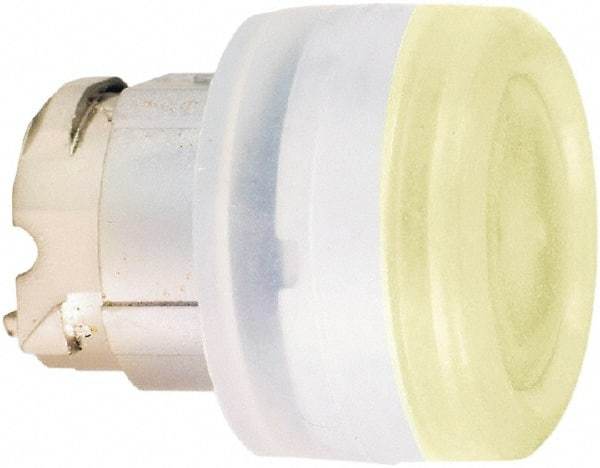 Schneider Electric - 22mm Mount Hole, Flush, Pushbutton Switch Only - Round, Orange Pushbutton, Nonilluminated, Momentary (MO) - A1 Tooling