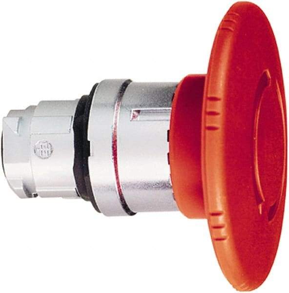 Schneider Electric - 22mm Mount Hole, Extended Mushroom Head, Pushbutton Switch Only - Round, Red Pushbutton, Maintained (MA), Momentary (MO) - A1 Tooling