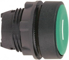 Schneider Electric - 22mm Mount Hole, Flush, Pushbutton Switch Only - Round, White Pushbutton, Nonilluminated, Momentary (MO) - A1 Tooling