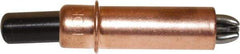 Zephyr Tool Group - 1/4 Drill 1/4" Pin Diam, Copper Cleco Fastener - Standard Length, 0 to 1/2" Grip - A1 Tooling