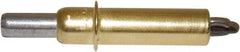 Zephyr Tool Group - #10 3/16" Pin Diam, Brass Cleco Fastener - Standard Length, 0 to 1/4" Grip - A1 Tooling