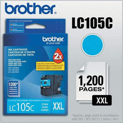 Brother - Cyan Ink Cartridge - Use with Brother MFC-J4310DW, J4410DW, J4510DW, J4610DW, J4710DW, J6520DW, J6720DW, J6920DW - A1 Tooling