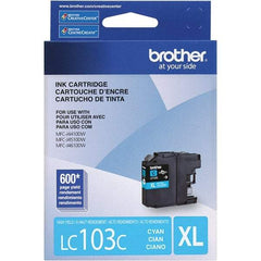 Brother - Cyan Ink Cartridge - Use with Brother DCP-J152W, MFC-J245, J285DW, J4310DW, J4410DW, J450DW, J4510DW, J4610DW, J470DW, J4710DW, J475DW, J650DW, J6520DW, J6720DW, J6920DW, J870DW, J875DW - A1 Tooling